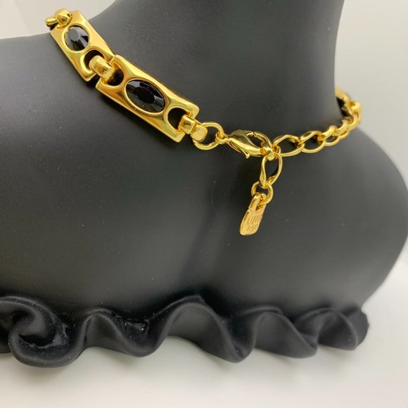 UNO de 50 Necklace THE CROWN Short necklace with fourteen links central crystal - Picture 4 of 5